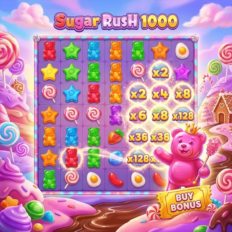 Sugar Rush 1000 Demo, Echtgeld, Bonus