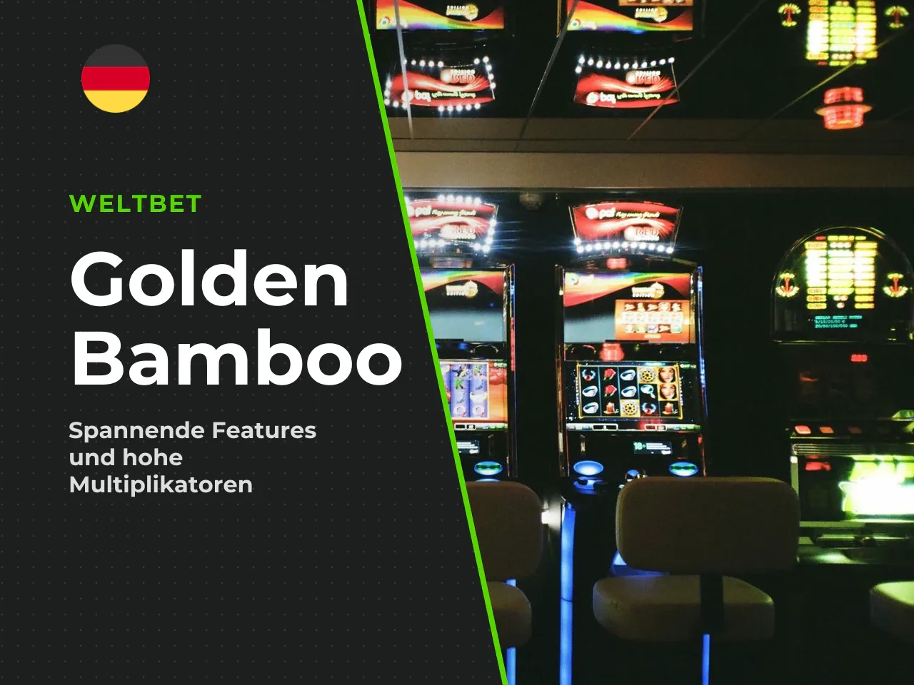 Golden Bamboo Feature und Multiplikatoren. Erscheint