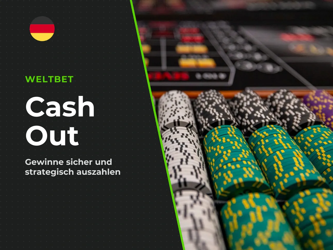 Manueller Cash Out und Auto Cash
