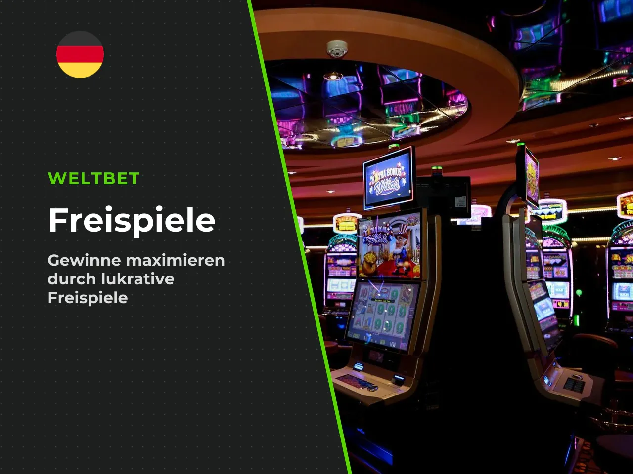 Freispiele auslösen und Multiplikatoren nutzen