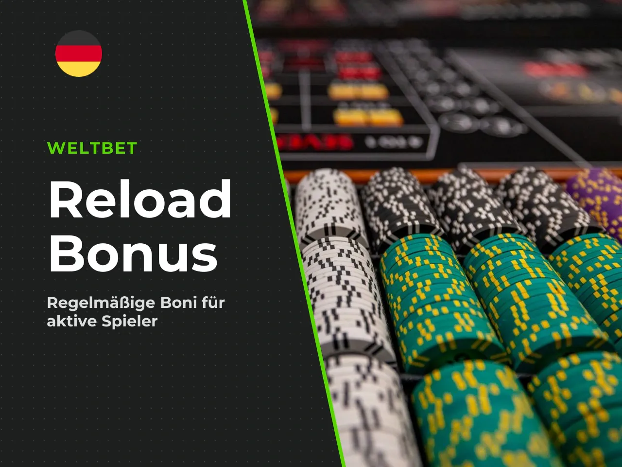 8.3 Weitere Einzahlungen und Reload Bonuses