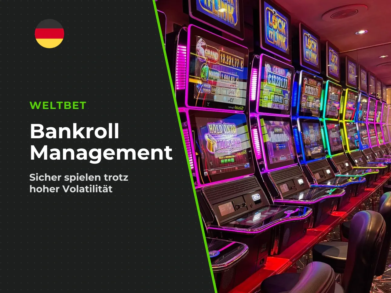 Bankroll-Management bei sehr hoher Volatilität