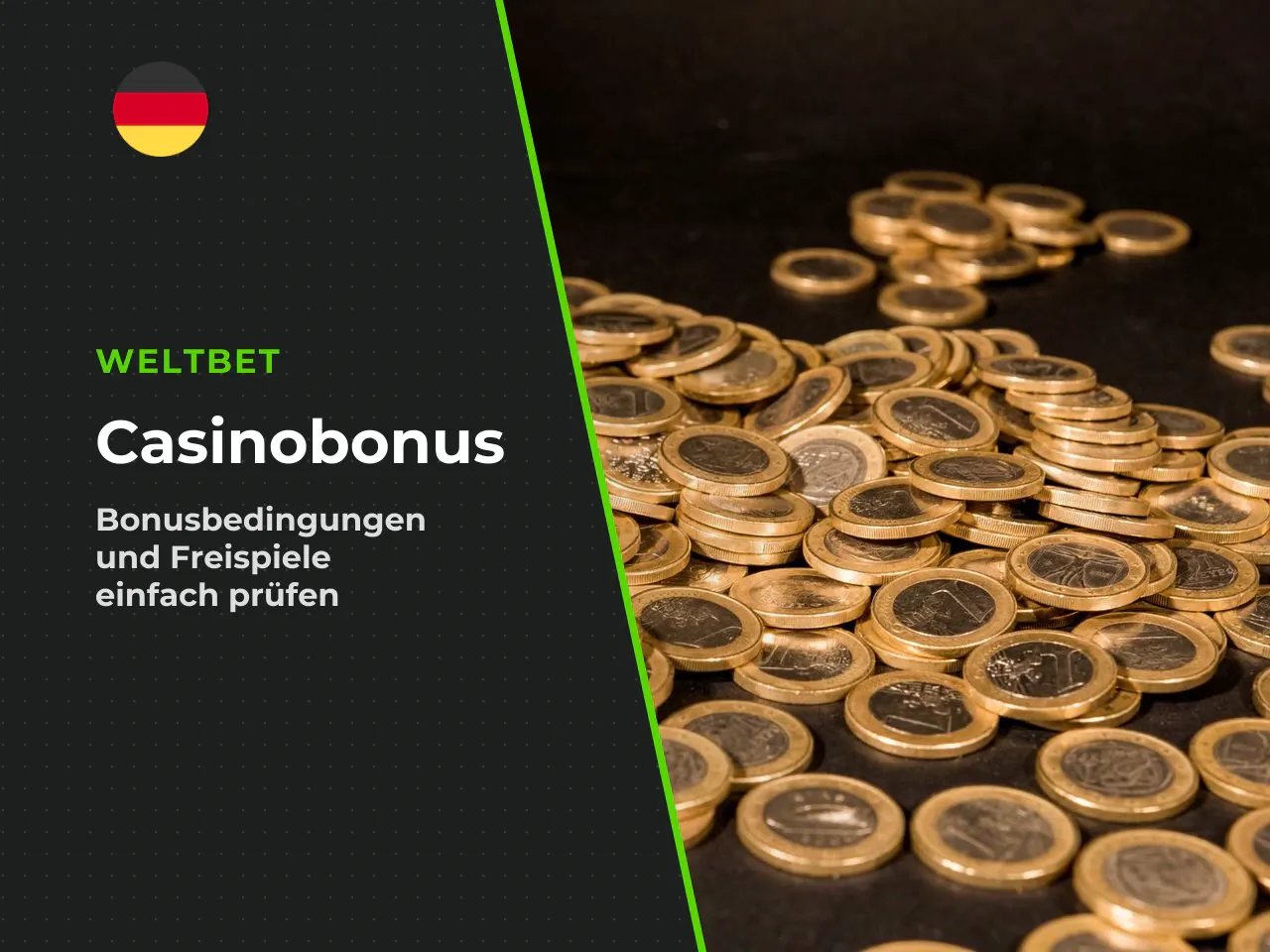 Beispiel 1 Standard-Casinobonus WLT004