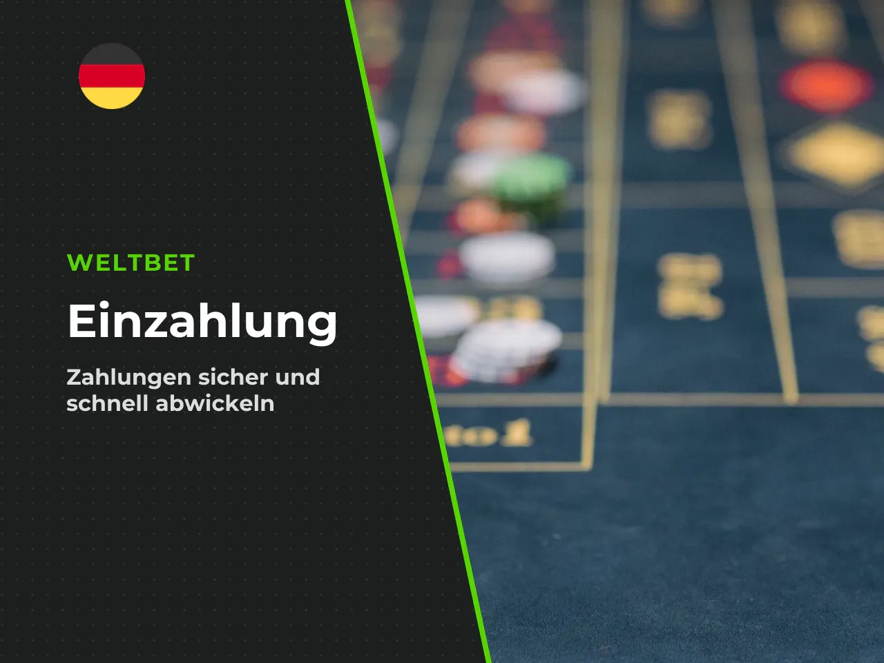 Einzahlung bestätigen und Guthaben prüfen. Nach