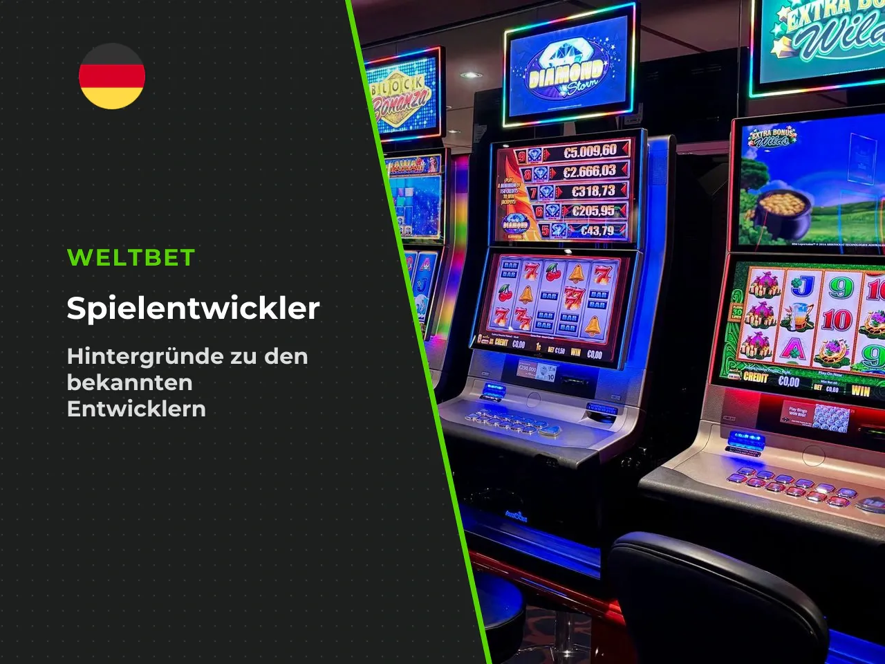 Entwickler Bally Wulff oder Gamomat