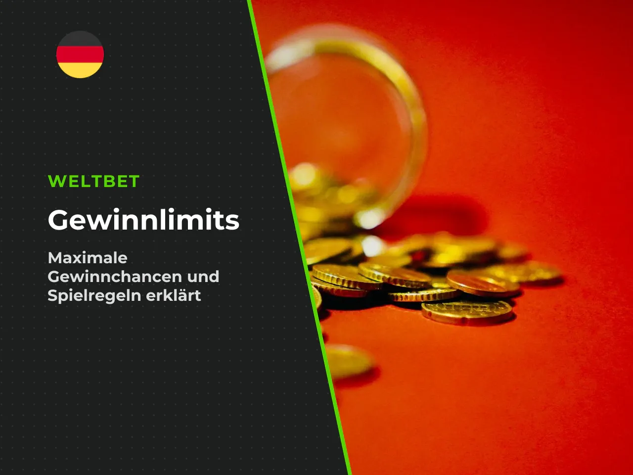 Der maximale Gewinnfaktor ist auf das