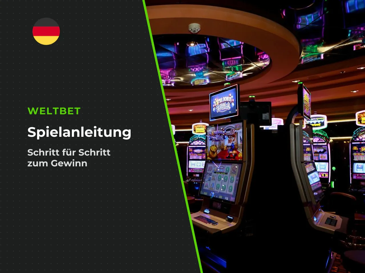 Schritt-für-Schritt-Algorithmus für den ersten Spin. Kurzfassung