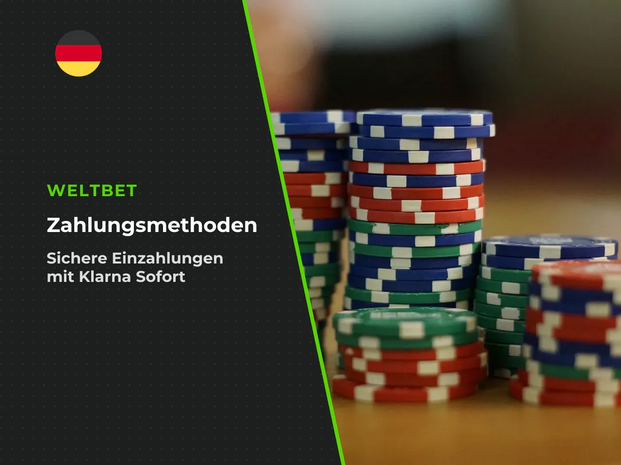 Weltbet Klarna und weitere Banking-Optionen. Sofort