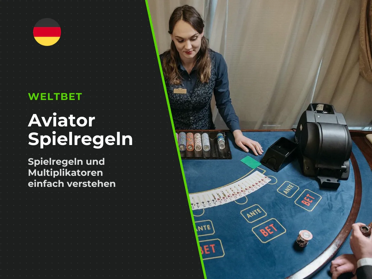 Einsatz platzieren und den Multiplikator verfolgen