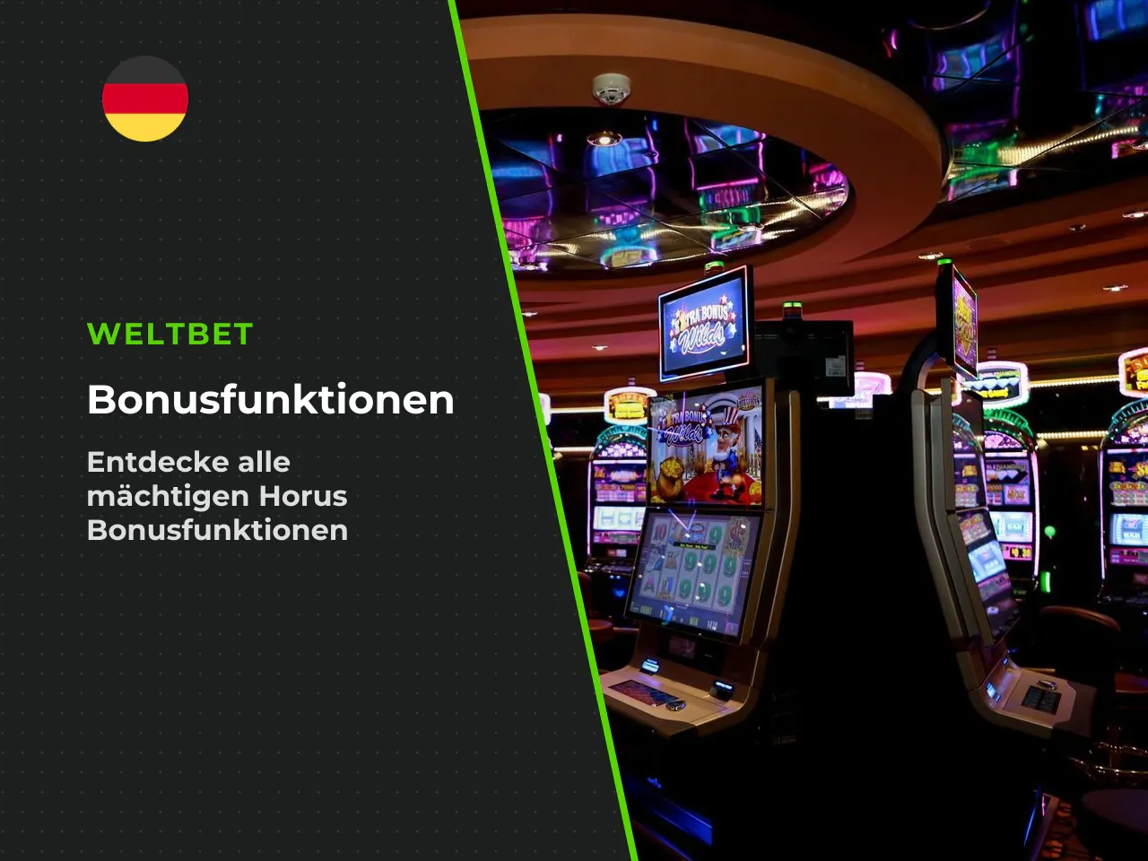 Bonusfunktionen bei Eye of Horus Wild