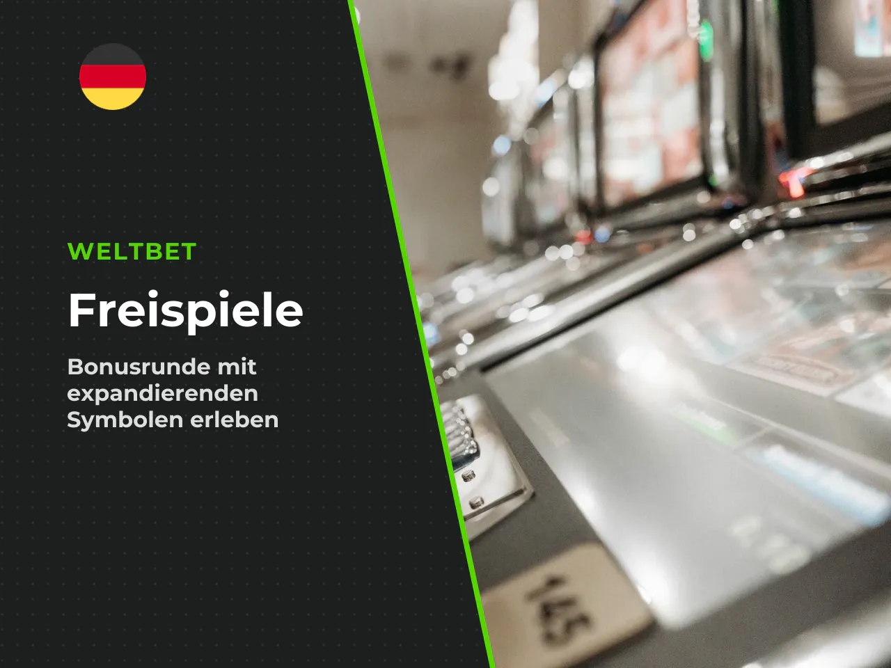Freispiele und das expandierende Symbol. Erscheinen