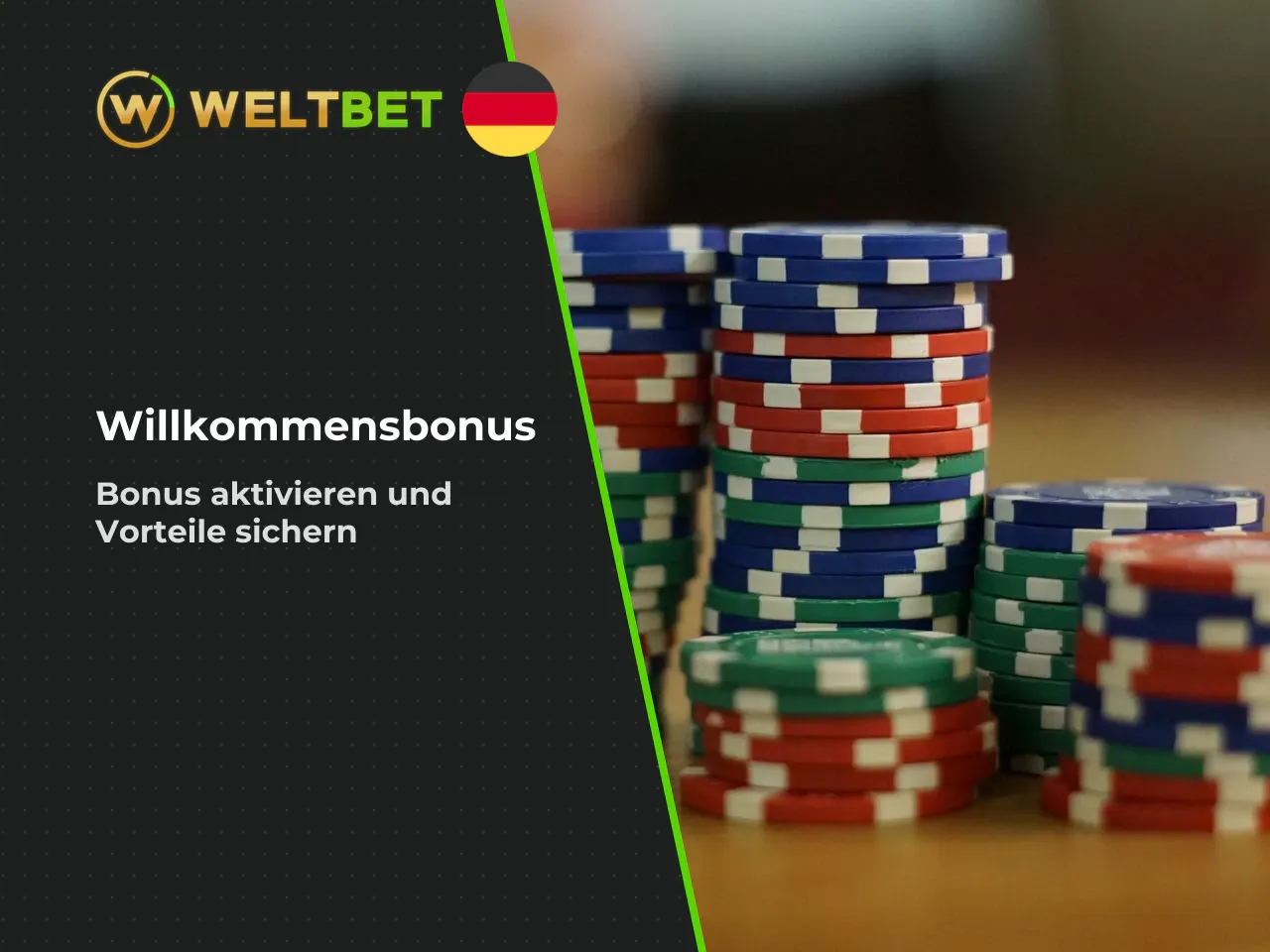 Wie der Weltbet Willkommensbonus aktiviert wird