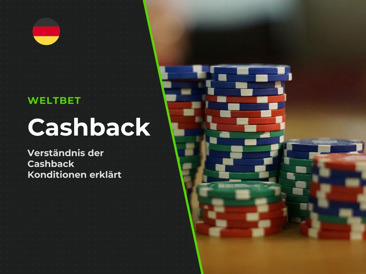 Ein Hinweis zum Cashback, weil er