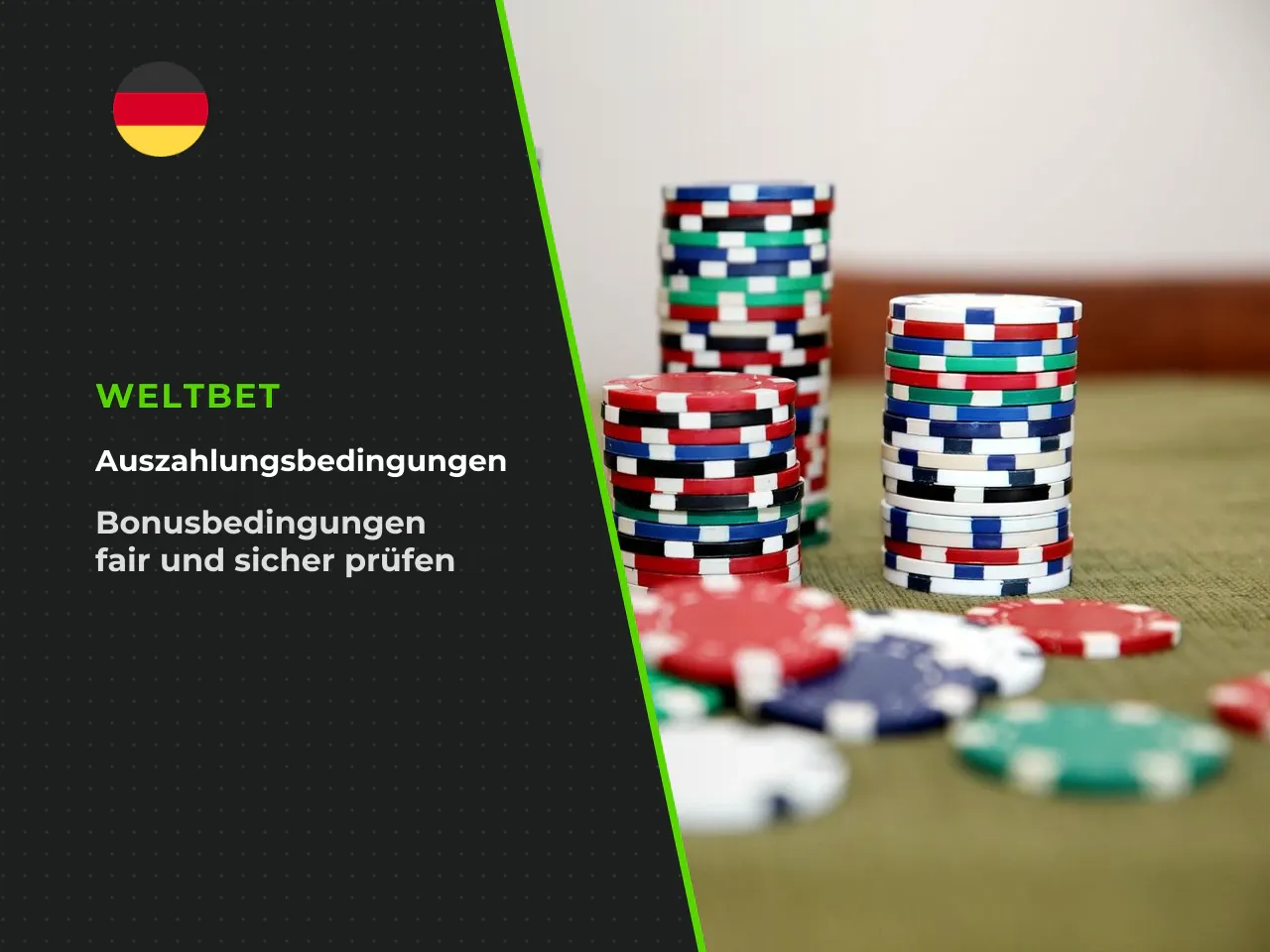 Weltbet Bonus und Auszahlung Bonusbedingungen vor