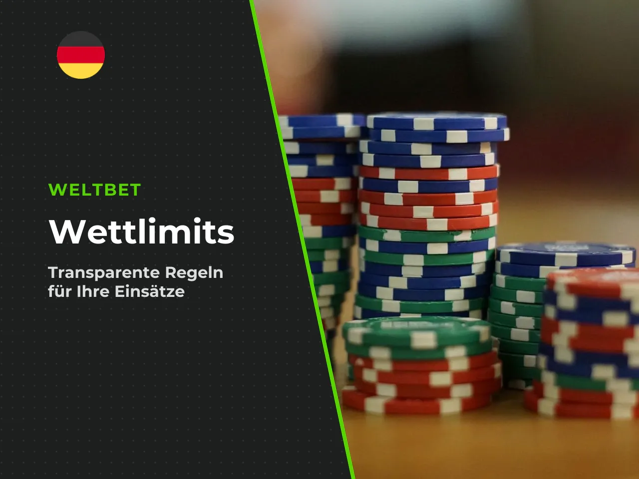 Einsatz- und Gewinnlimits. Feste Limits veröffentlicht