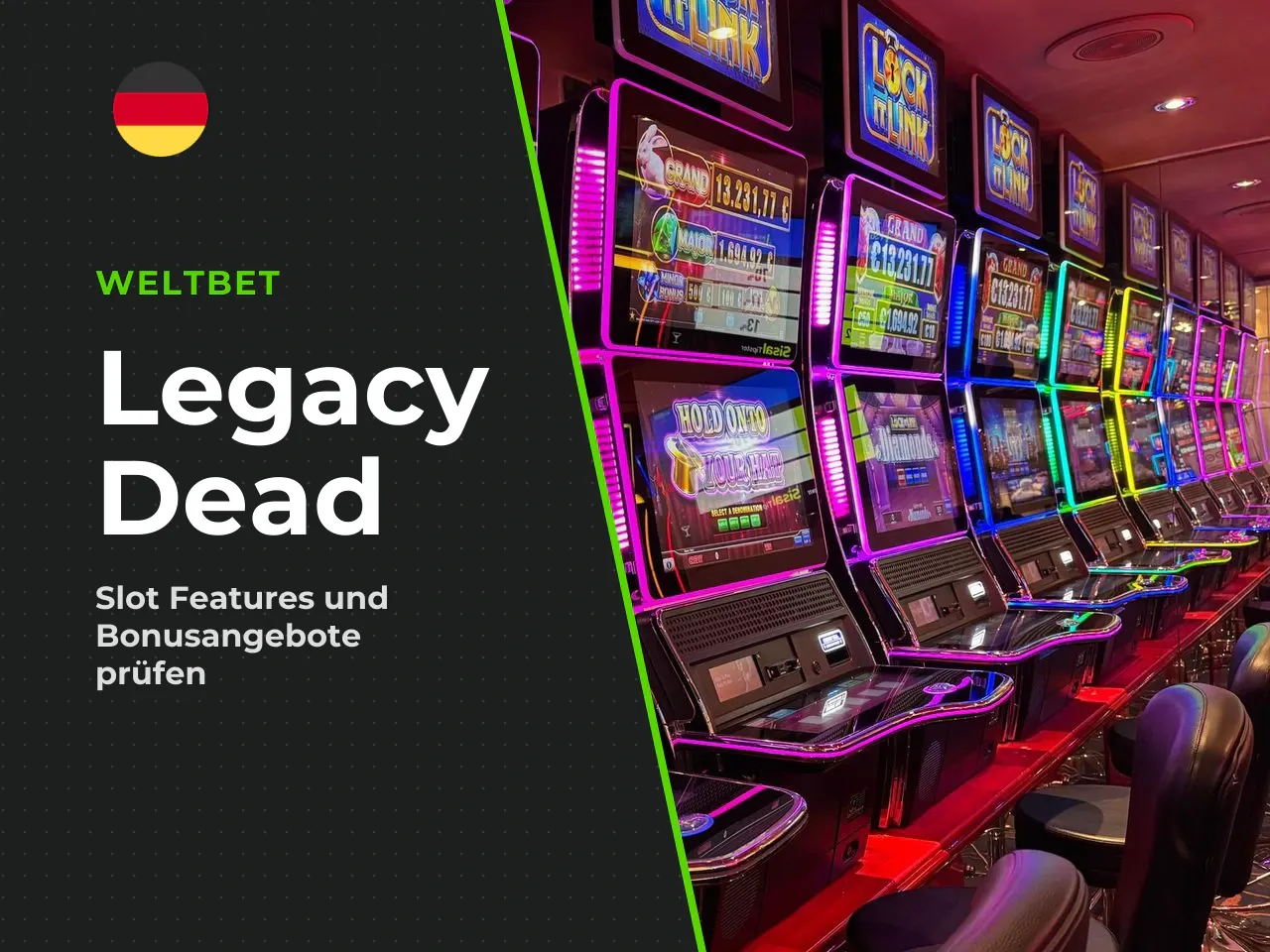 Legacy of Dead Casino auswählen und