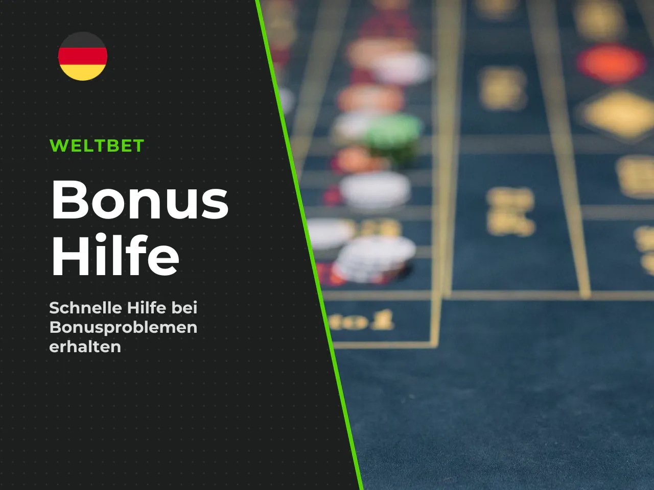 Was tun, wenn der Bonus nicht