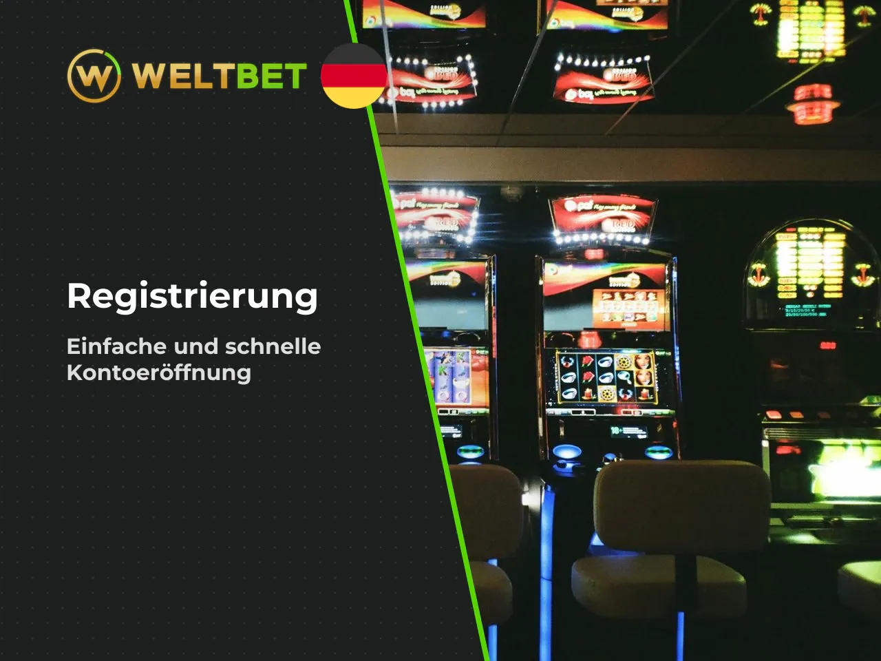 Registrierung bei Weltbet und Zugang zum