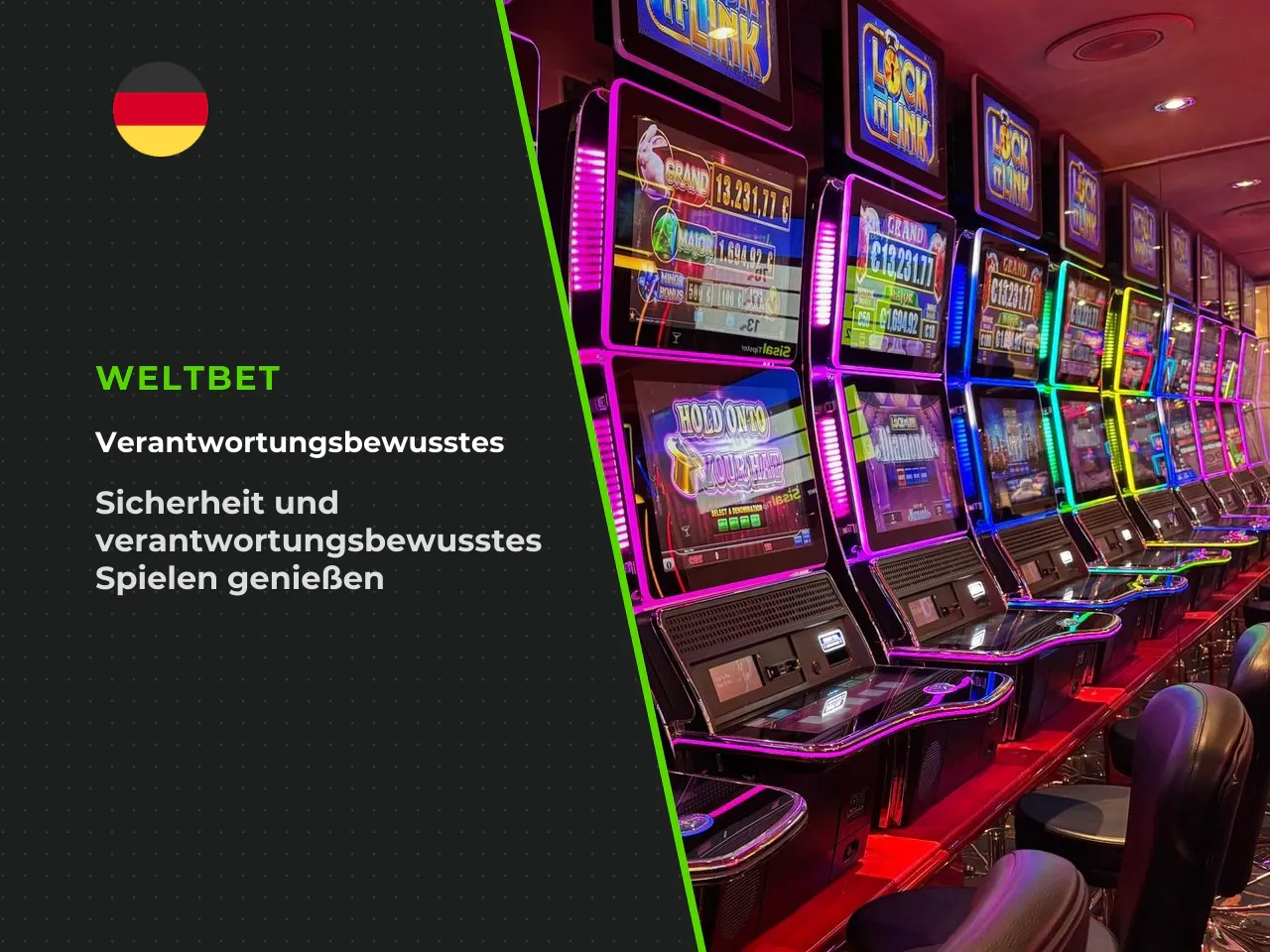 26. Rechtlicher Hinweis und Hilfsangebote. Glücksspiel