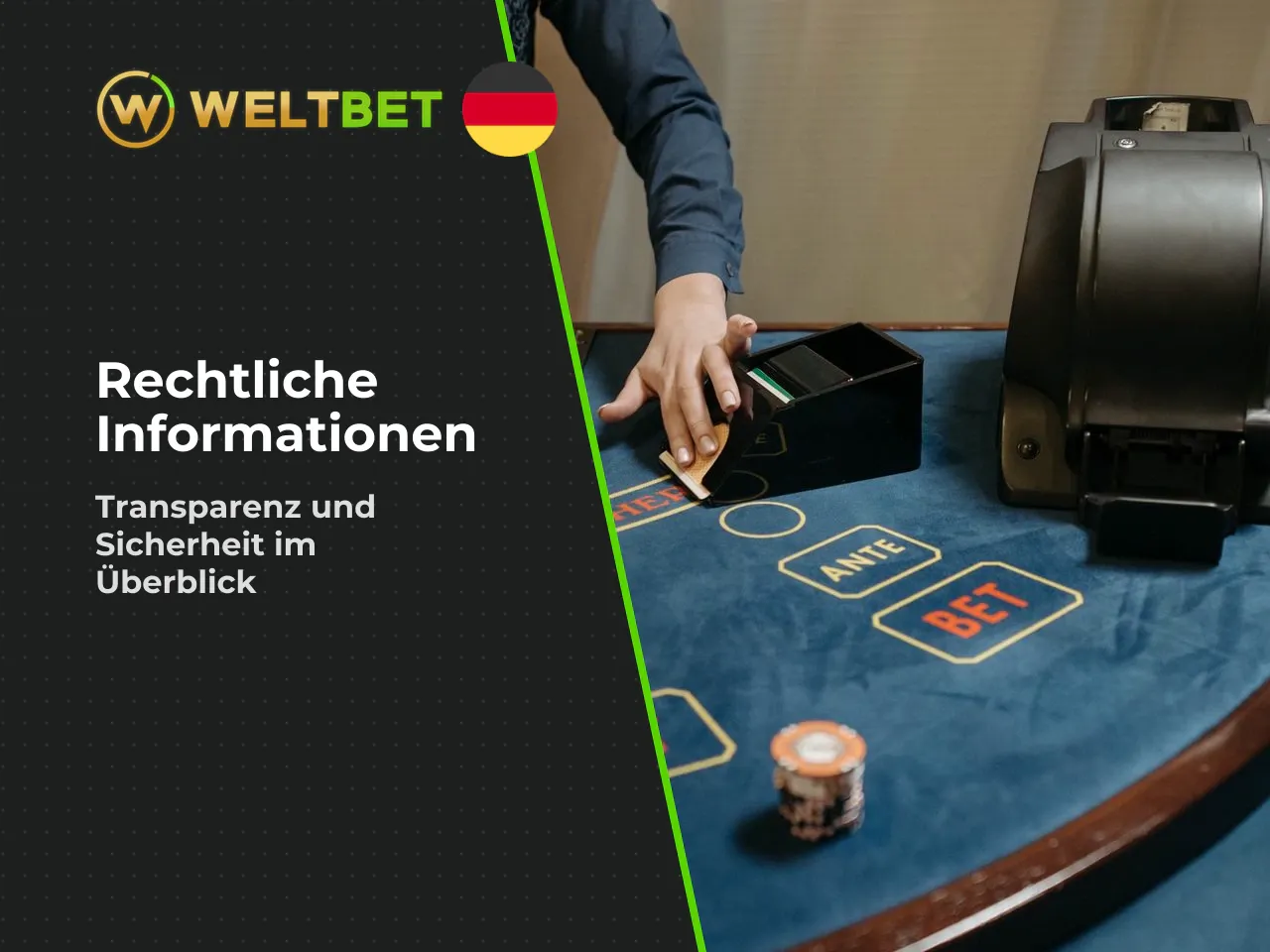 Stellung von Weltbet im deutschen Rechtsrahmen