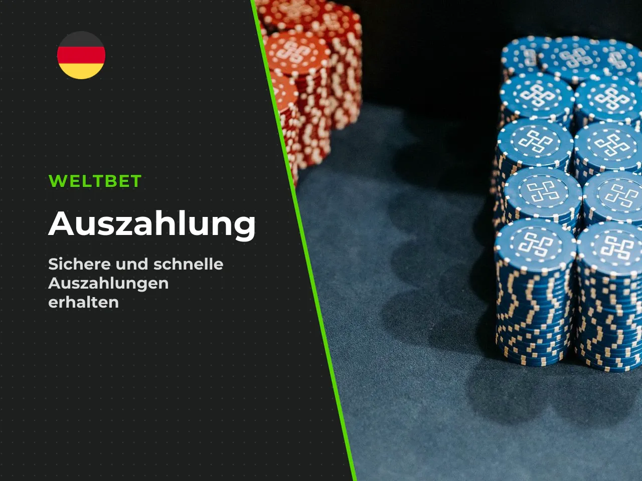 Auszahlung im Spielerkonto anfordern. Um eine