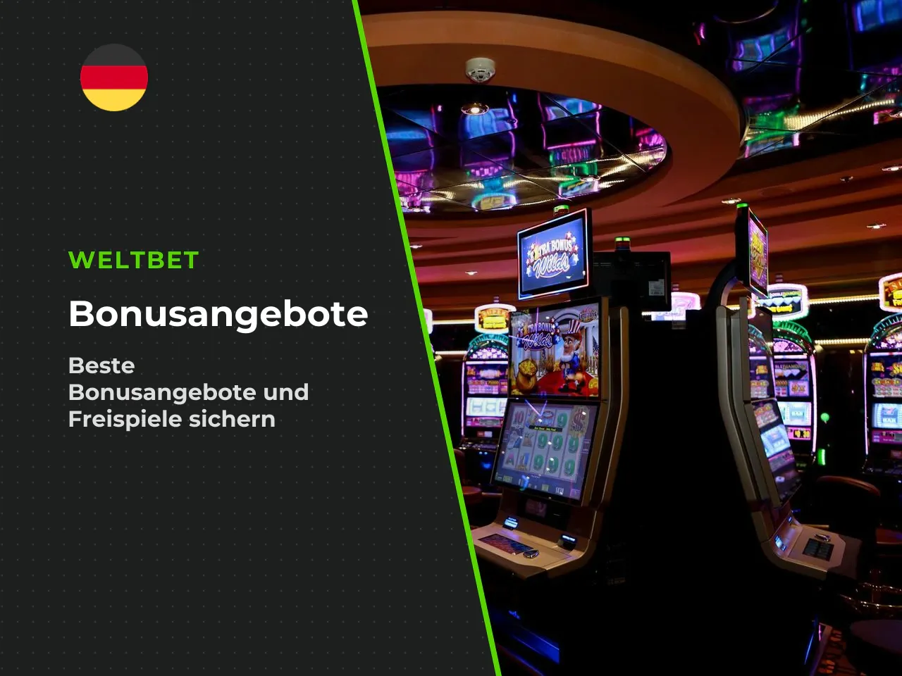 Bonusangebote, Free Spins und Bedingungen ihrer