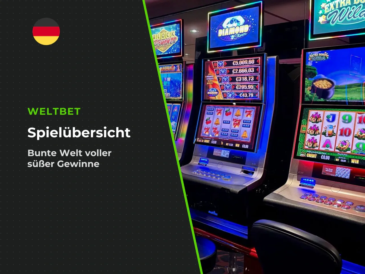 Thema, Design und Spieloberfläche von Sweet